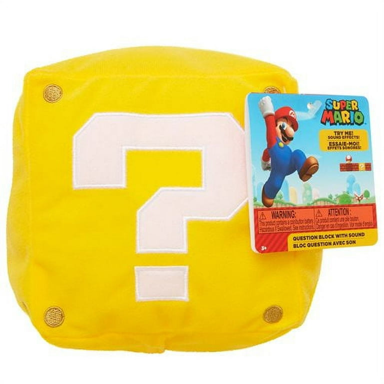 Official Nintendo Super Mario Bros Collector Question Block Kid