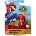 thumbnail image 1 of World of Nintendo Propeller Mario with Coin Action Figure, 1 of 3