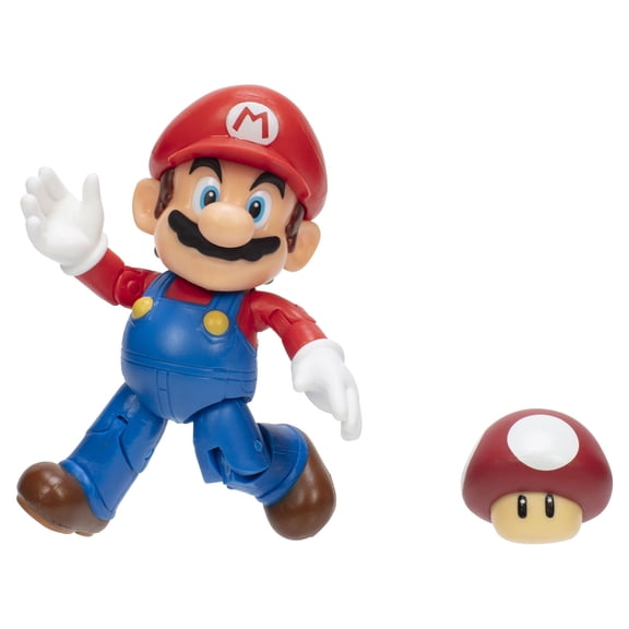 World of Nintendo Super Mario 4 inch Articulated Action Figure Assortment