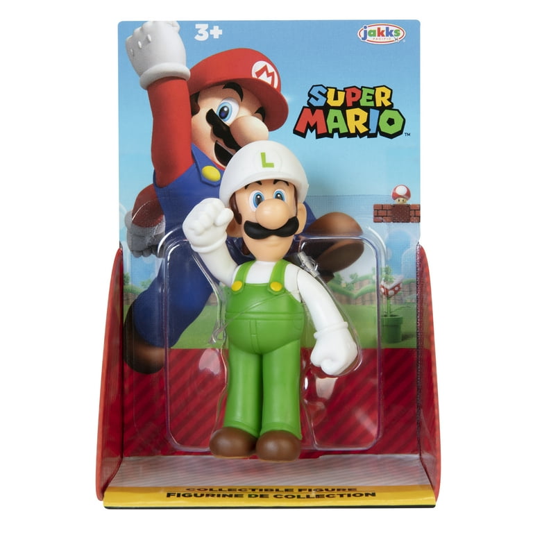 Figurine - JAKKS PACIFIC - Super Mario Bros : Mario de Feu - 10 cm