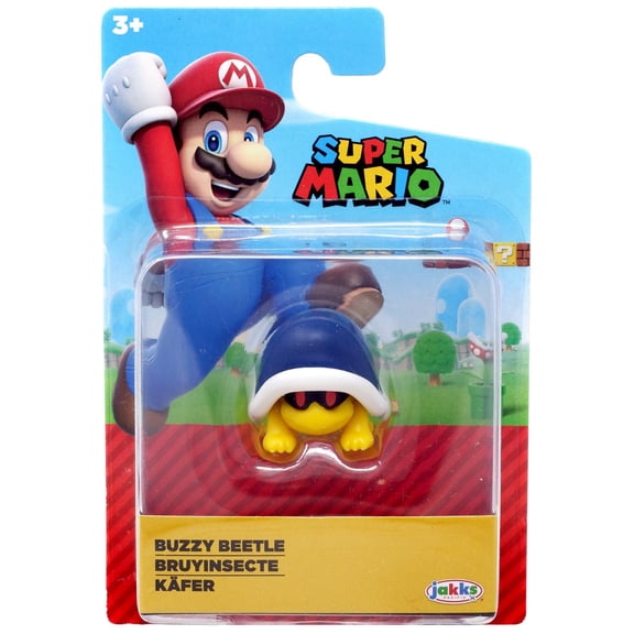 World of Nintendo Super Mario Buzzy Beetle Mini Figure