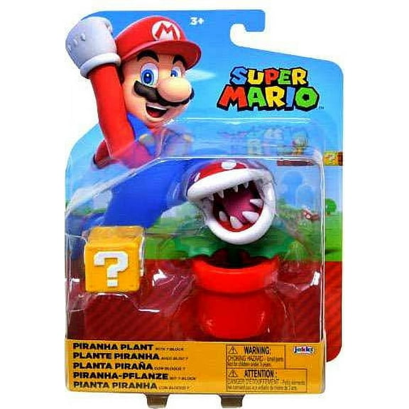 World of Nintendo Super Mario Piranha Plant Action Figure