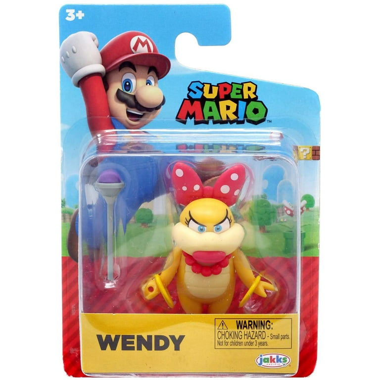Jakks Pacific World of Nintendo Super Mario Wendy Koopa Mini