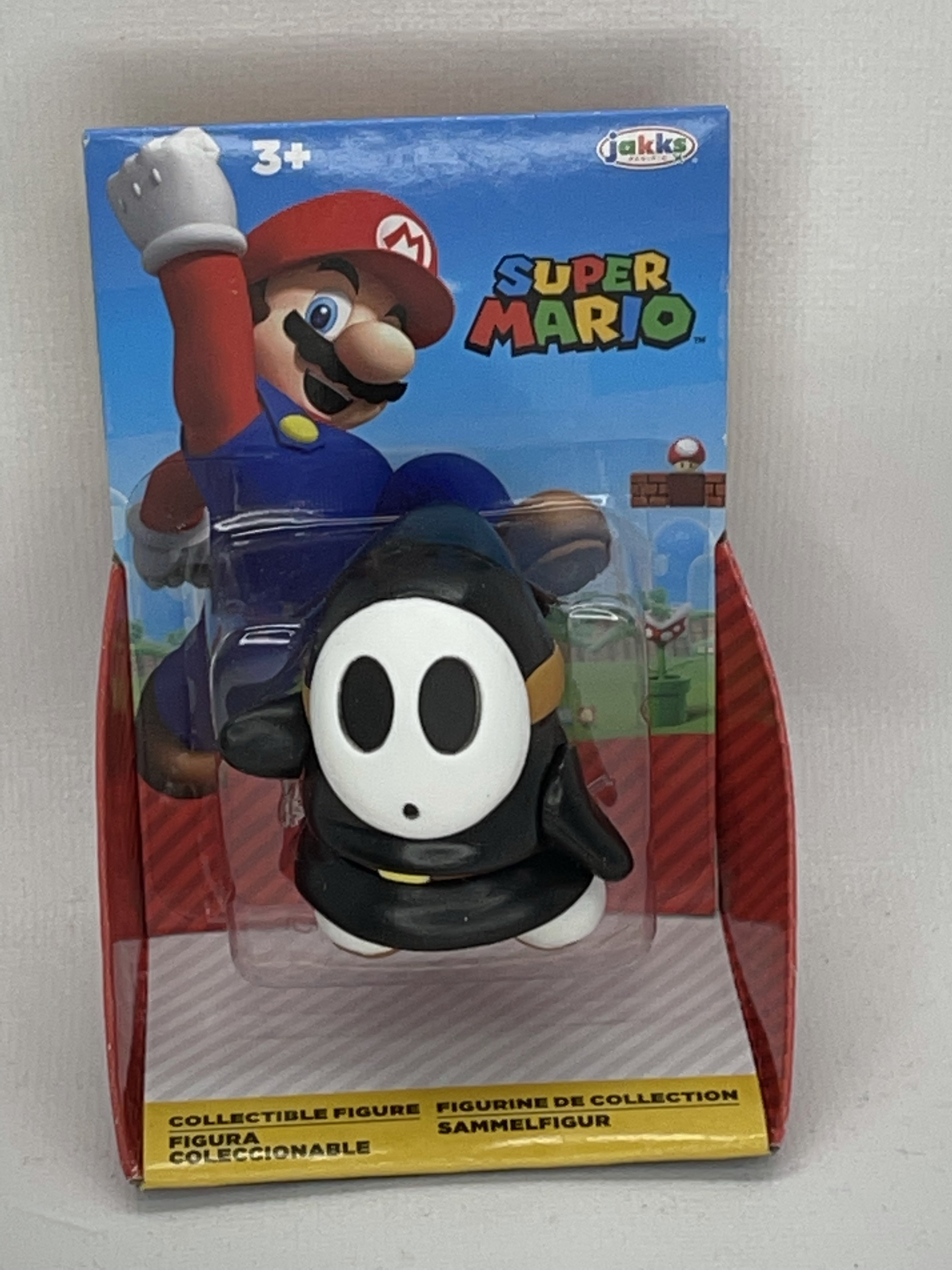 World of Nintendo Super Mario black shy guy Figure 2.5 inch by JAKKS ...