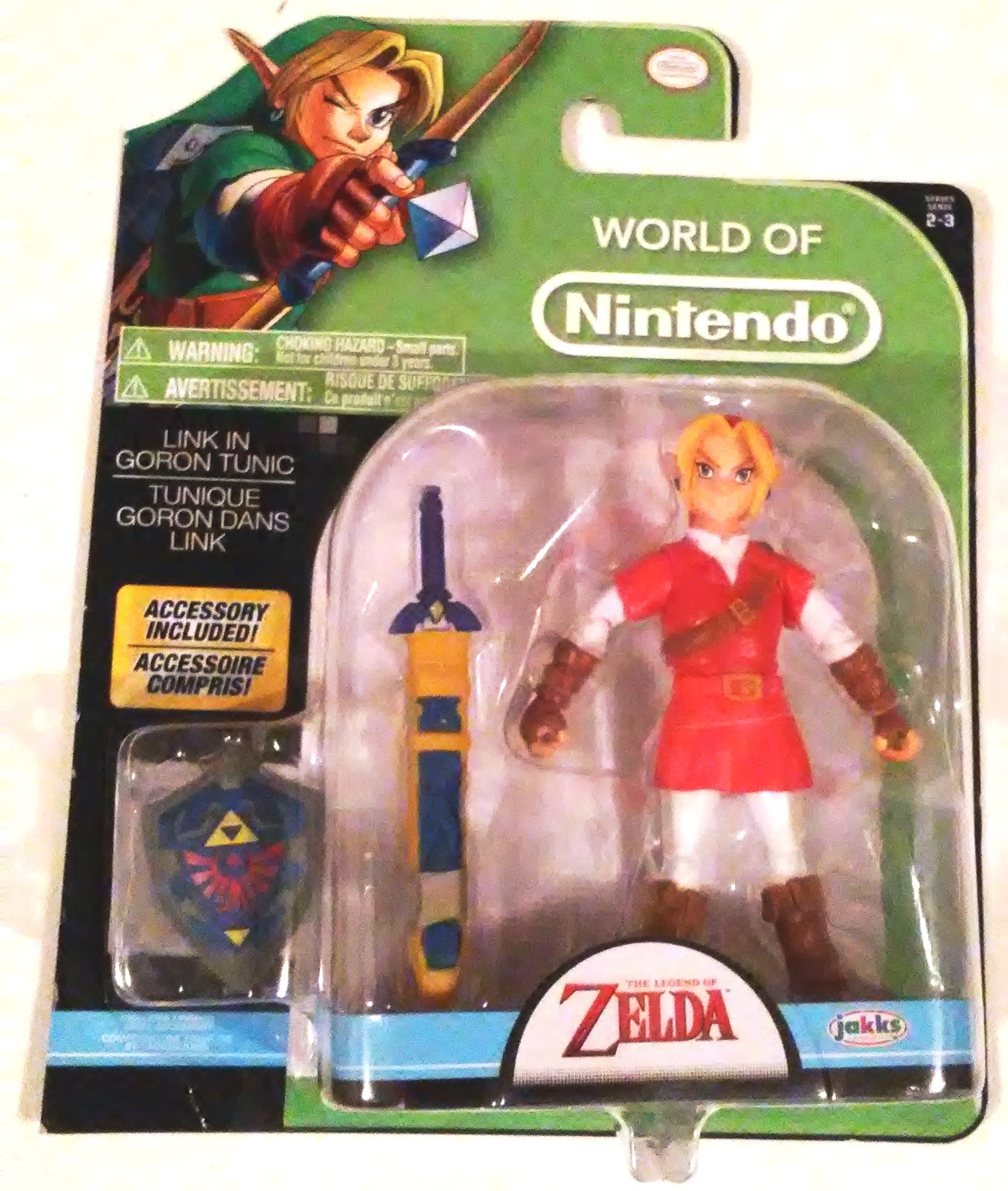 The Legend of Zelda Ocarina of Time – Nintend - Link 5 action-figure  (loose)