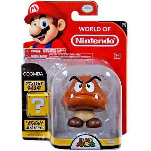 World of Nintendo Wave 17 Goomba Action Figure (Question Block)