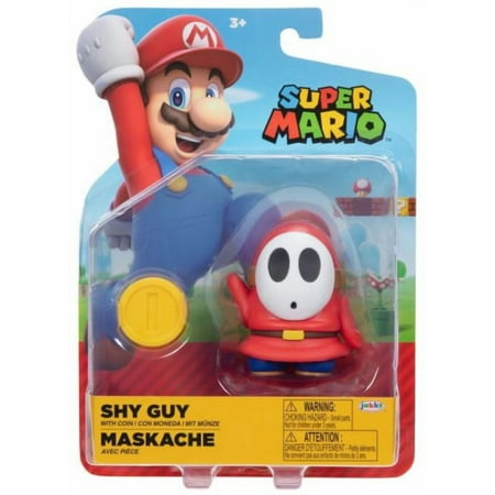 World of Nintendo Wave 30 Shy Guy Action Figure (with Coin)