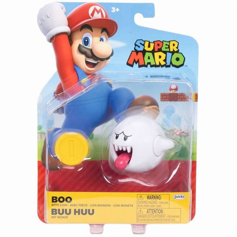 World of Nintendo Wave 41 Boo Action Figure (with Coin) - Walmart.com
