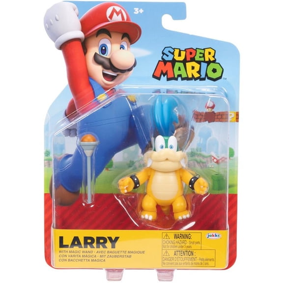 World of Nintendo Wave 41 Larry Koopa Action Figure (with Wand)