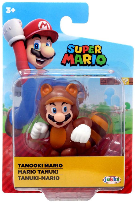 World of Nintendo Wave 42 Tanooki Mario Mini Figure