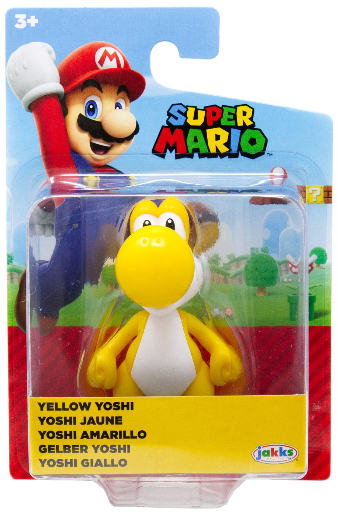 World of Nintendo Wave 58 Yellow Yoshi Mini Figure - Walmart.com