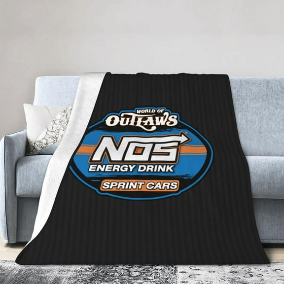 World- of Outlaws- Sprint Cars Ultra-Soft Micro Fleece Blanket Soft Comfortable Flannel Blanket Available for Bed Couch Living Room