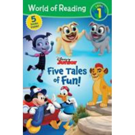 World of Reading: Disney Junior: Five Tales of Fun!-Level 1 Reader Bindup (Paperback)