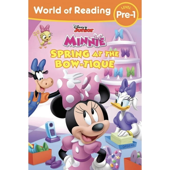 World of Reading World of Reading Disney Junior Minnie Spring at the Bow-Tique, (Paperback)