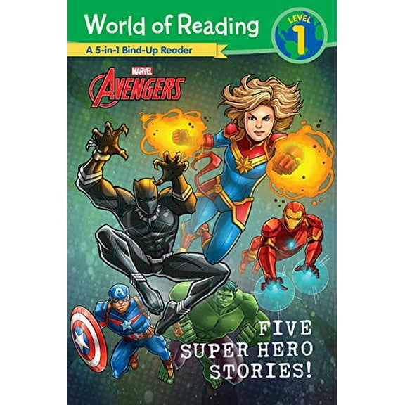 Pre-Owned World of Reading: Five Super Hero Stories! (Paperback 9781368055864) by Marvel Press Book Group