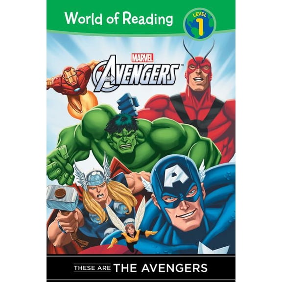 World of Reading Level 1 Set 1 These Are Avengers, (Hardcover)