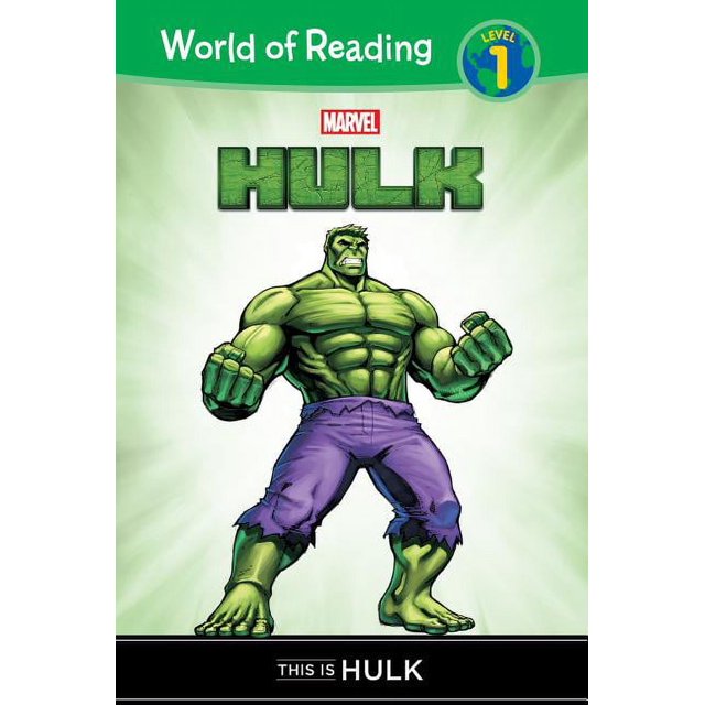World of Reading Level 1 Set 2 Hulk This Is Hulk, (Hardcover