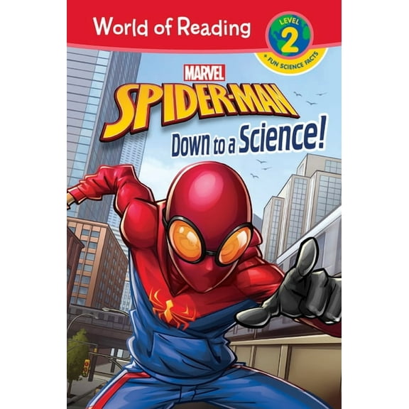 World of Reading Level 2 Set 3 Spider-Man: Down to a Science!: Down to a Science!, (Hardcover)