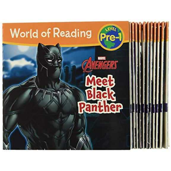 Pre-Owned World of Reading Marvel: Meet the Super Heroes!-Pre-Level 1 Boxed Set (Hardcover) 1368008526 9781368008525
