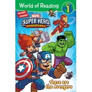 ALEXANDRA C WEST; DEREK LAUFMAN; MARVEL PRESS ARTIST ALEXANDRA WEST: World of Reading: Marvel Super Hero Adventures: These Are the Avengers-Level 1 (Paperback)