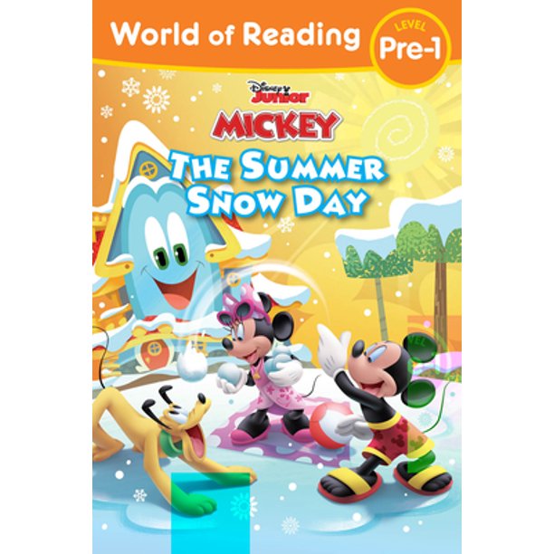 World of Reading Mickey Mouse Funhouse The Summer Snow Day Disney