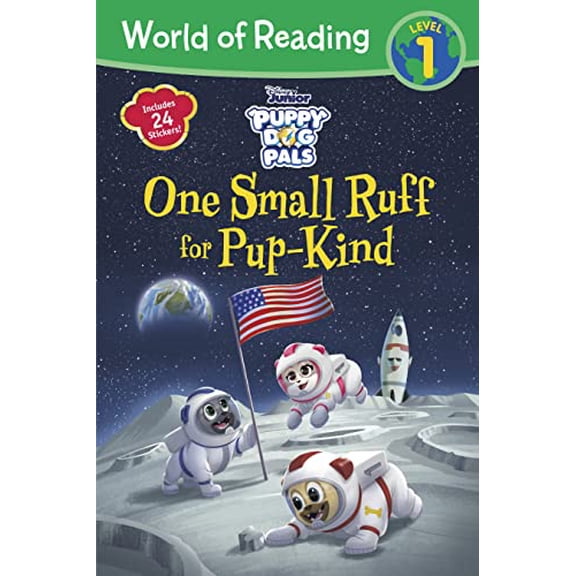 Pre-Owned World of Reading: Puppy Dog Pals: One Small Ruff for Pup-Kind-Reader with Fun Facts (Paperback) 1368055931 9781368055932