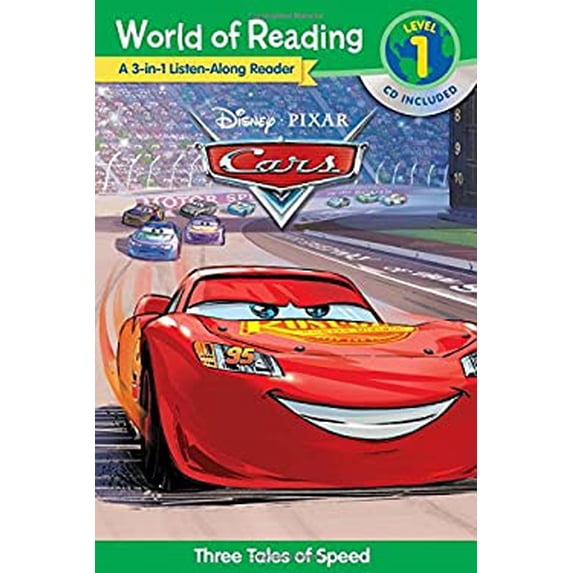 Pre-Owned World of Reading Cars 3-in-1 Listen-Along Reader (World of Reading Level 1): 3 Tales of Adventure with CD! (Paperback) 1484799518 9781484799512