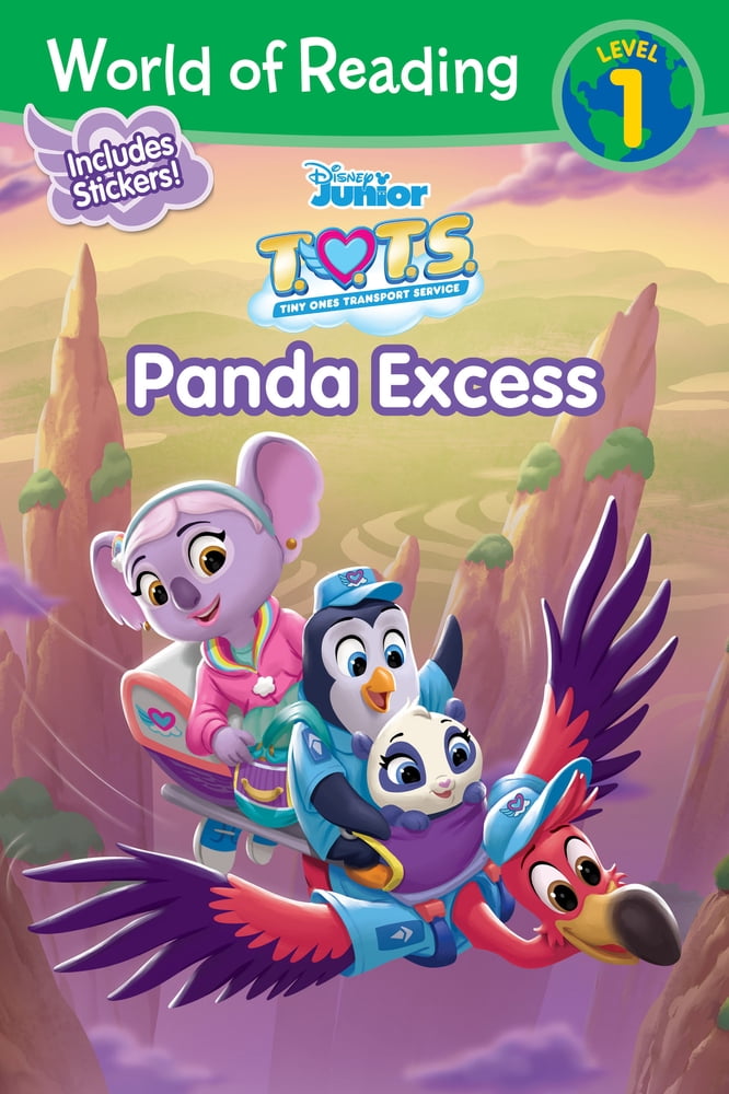 Pre-Owned World of Reading: T.O.T.S.: Panda Excess-Level 1 Reader with Stickers [With Stickers] (Paperback) 1368045685 9781368045681