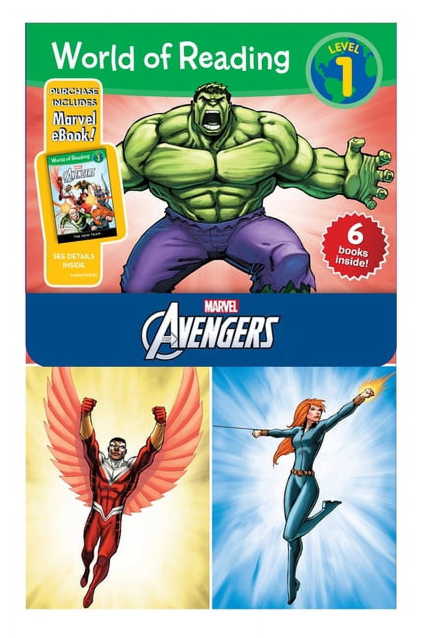 World of Reading World of Reading Avengers Boxed Set: Level 1, Book 2, (Paperback)