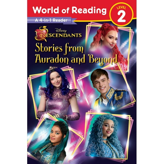 World of Reading World of Reading: Descendants 4-In-1 Reader: Stories from Auradon and Beyond, (Paperback)