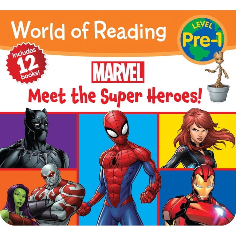 World of Reading Marvel Meet the Super Heroes! (Pre-Level 1 Boxed