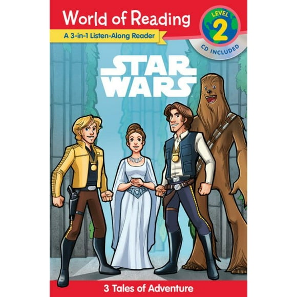 World of Reading: World of Reading: Star Wars Listen Along: Star Wars : 3 World of Reading Level 2 Readers with CD! (Paperback)
