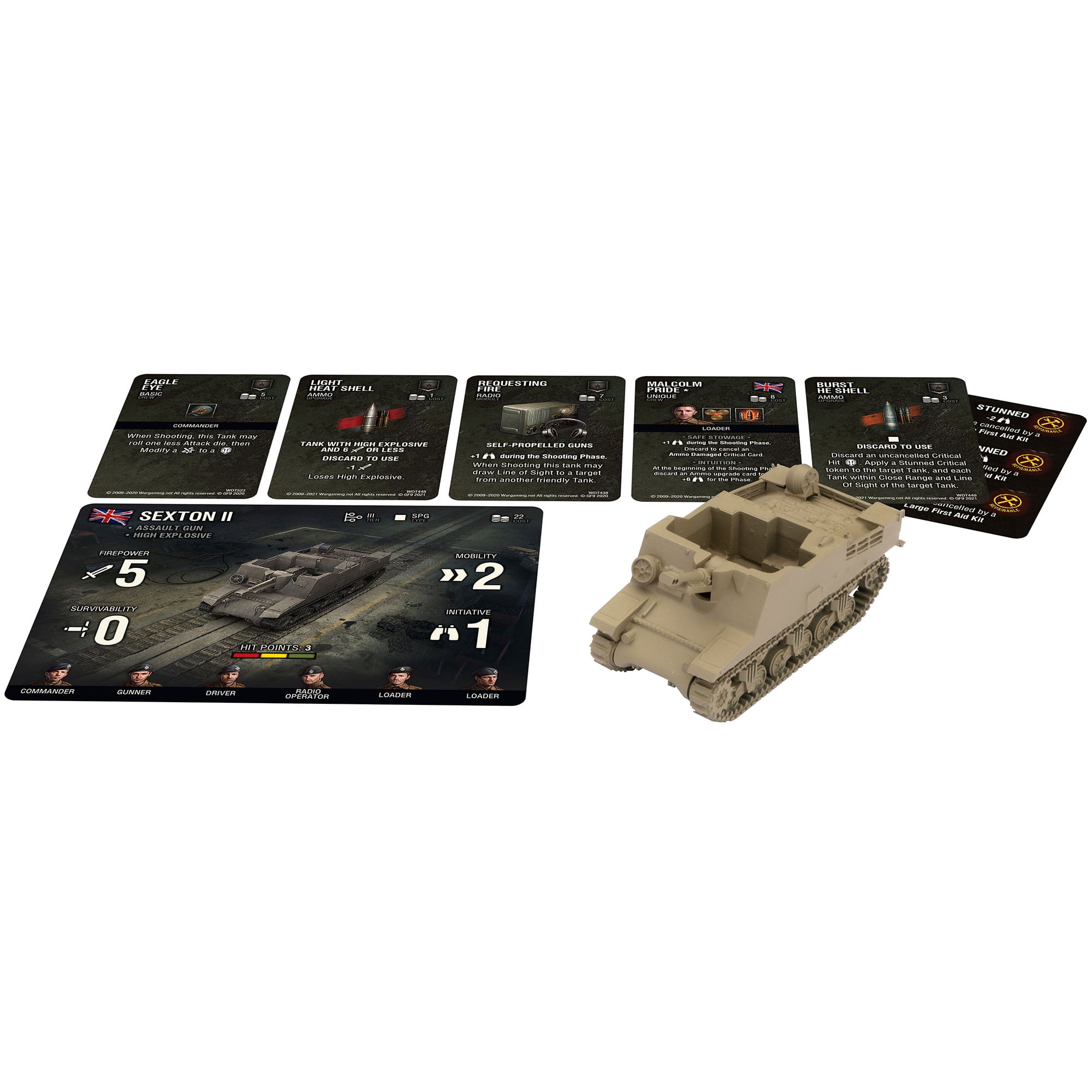 World of Tanks: Sexton II - Wave 8 Assault Gun Expansion, Miniatures Game -  Walmart.com