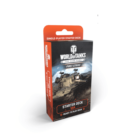World of Tanks: Strategy Card Game - USA First Strike Starter Deck