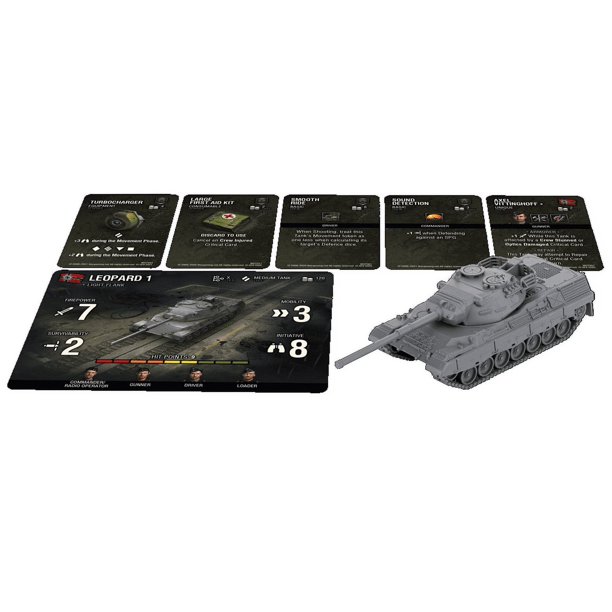 World of Tanks WOT90 World of Tanks German Tank Expansion Leopard 1 Gaming Miniature