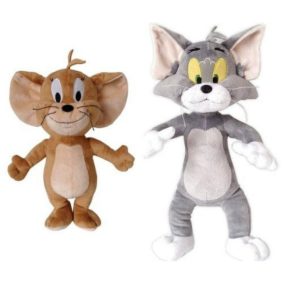 World of Toys Cute Soft Stuffed Animals & Plush Toy, Polyester Tom & Jerry, 7 Inches