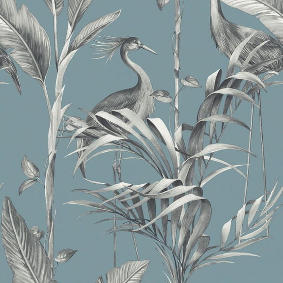 World of Wallpaper Azzurra Leaf Wallpaper