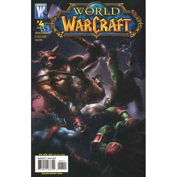 World of Warcraft #4 VF ; WildStorm Comic Book
