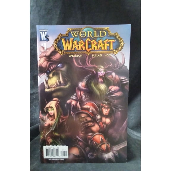 Pre-Owned World of Warcraft #6 Cover B 2008 DC Comics Comic Book