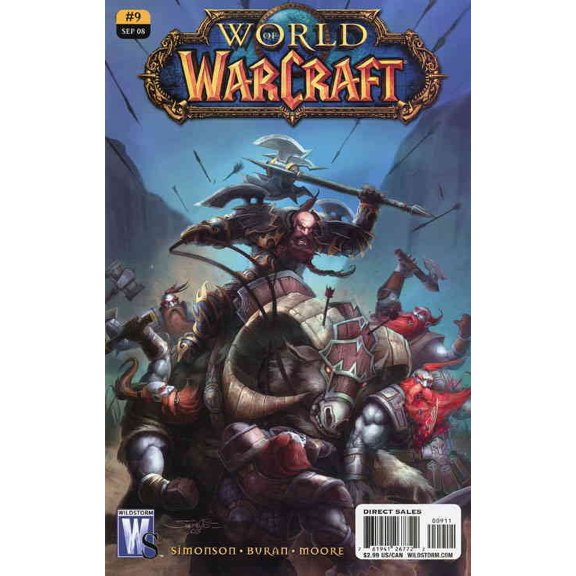 World of Warcraft #9A VF ; WildStorm Comic Book