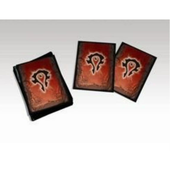 world of warcraft wow game card sleeves pack - 75 sleeves