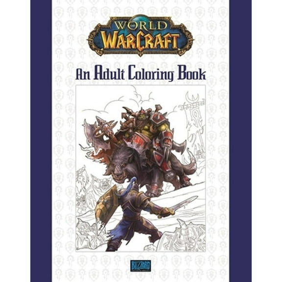 Pre-Owned World of Warcraft: An Adult Coloring Book Paperback