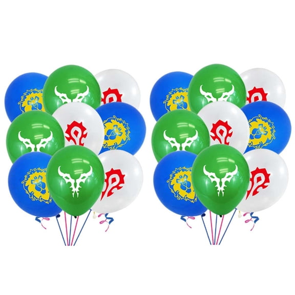 World of Warcraft Balloons Party Supplies Birthday Favors Decorations Decor Kit Latex