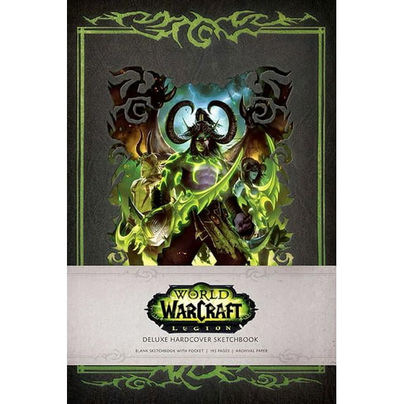 World of Warcraft: Legion Hardcover Blank Sketchbook (Hardcover)