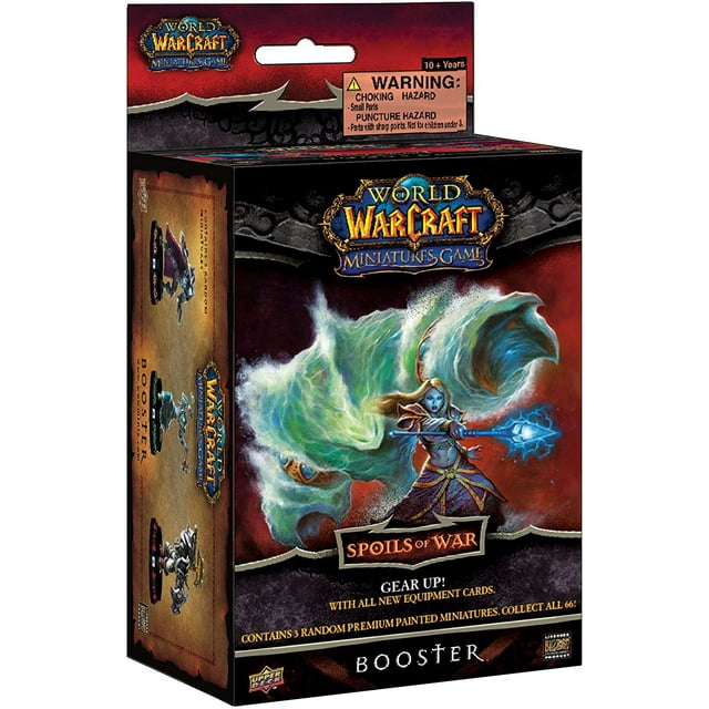 World of Warcraft Miniatures Game Spoils of War Booster Pack