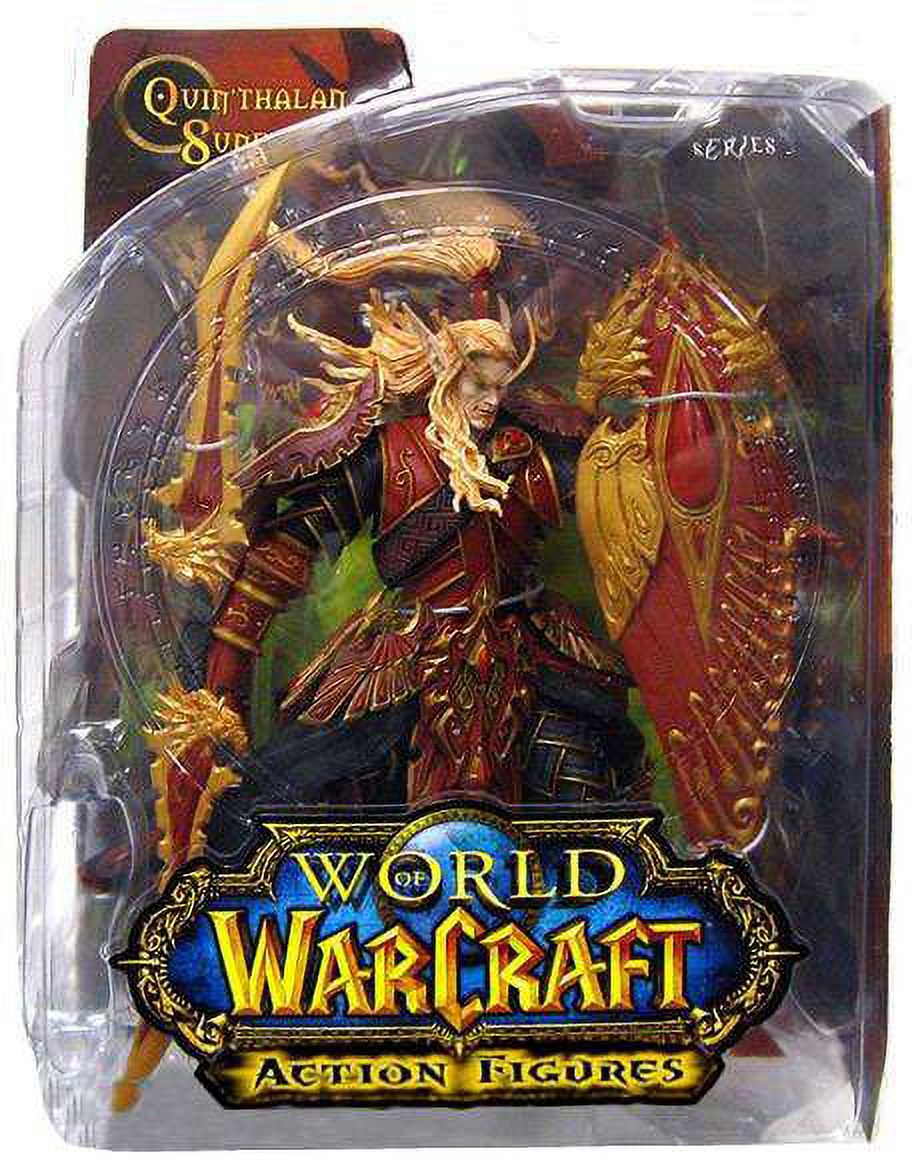World of Warcraft Series 3 Quin'thalan Sunfire Action Figure (Blood Elf Paladin) - image 1 of 1