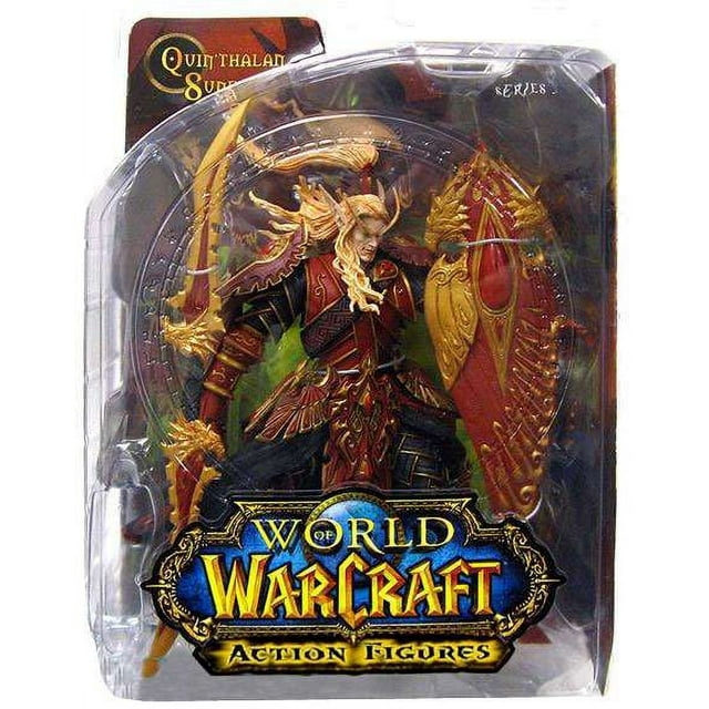 World of Warcraft Series 3 Quin'thalan Sunfire Action Figure (Blood Elf Paladin)