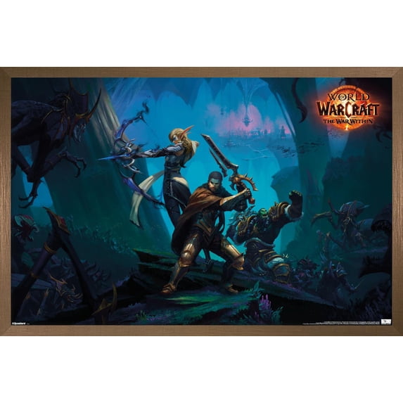 World of Warcraft: The War Within - Key Art Wall Poster, 22.375" x 34" Framed