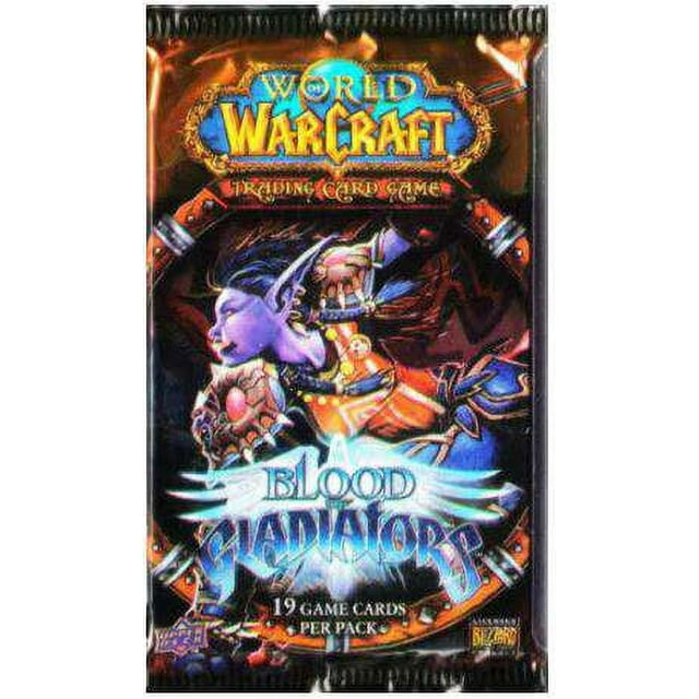 World of Warcraft Trading Card Game Blood of Gladiators Booster Pack