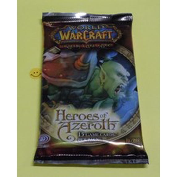 World of Warcraft Trading Card Game Heroes of Azeroth Booster Pack